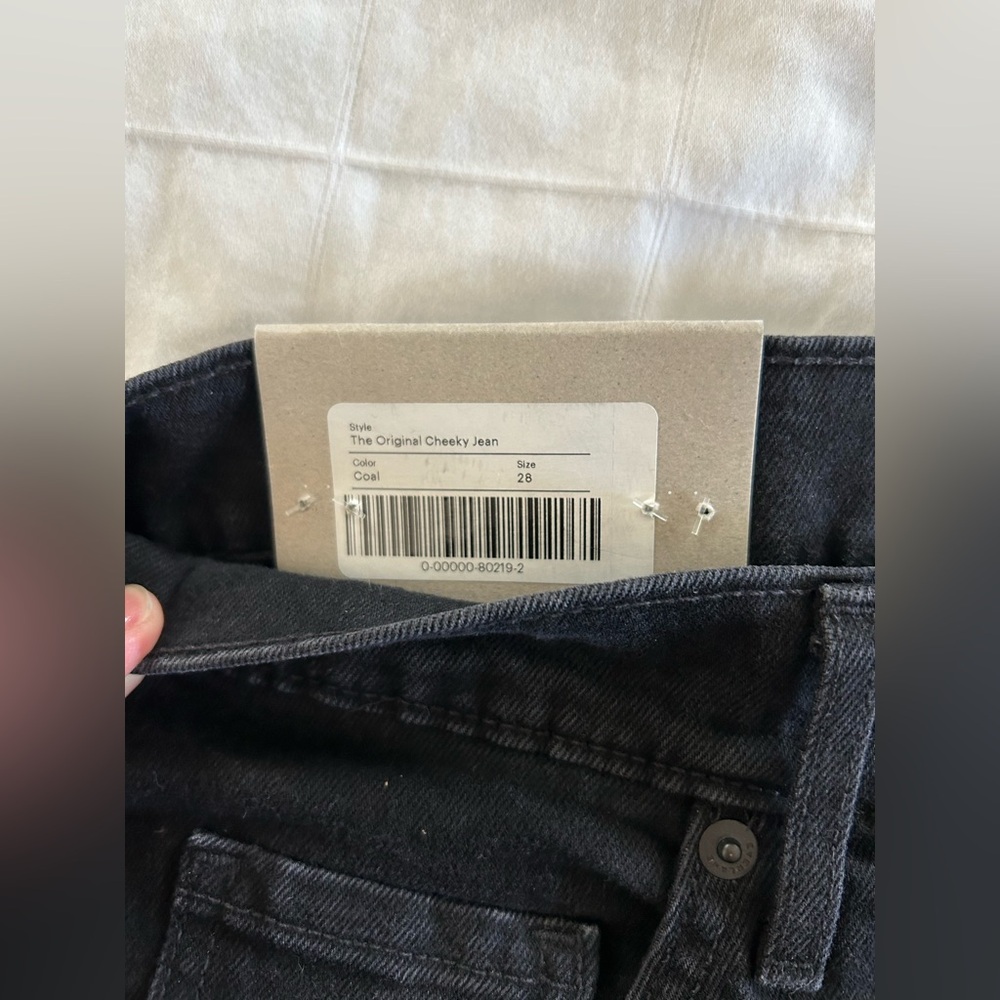 Everlane Women's High Rise Jeans - Black - Picture 7 of 11